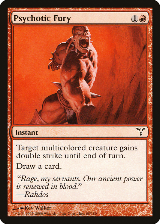 Psychotic Fury (DIS-068) (Foil)