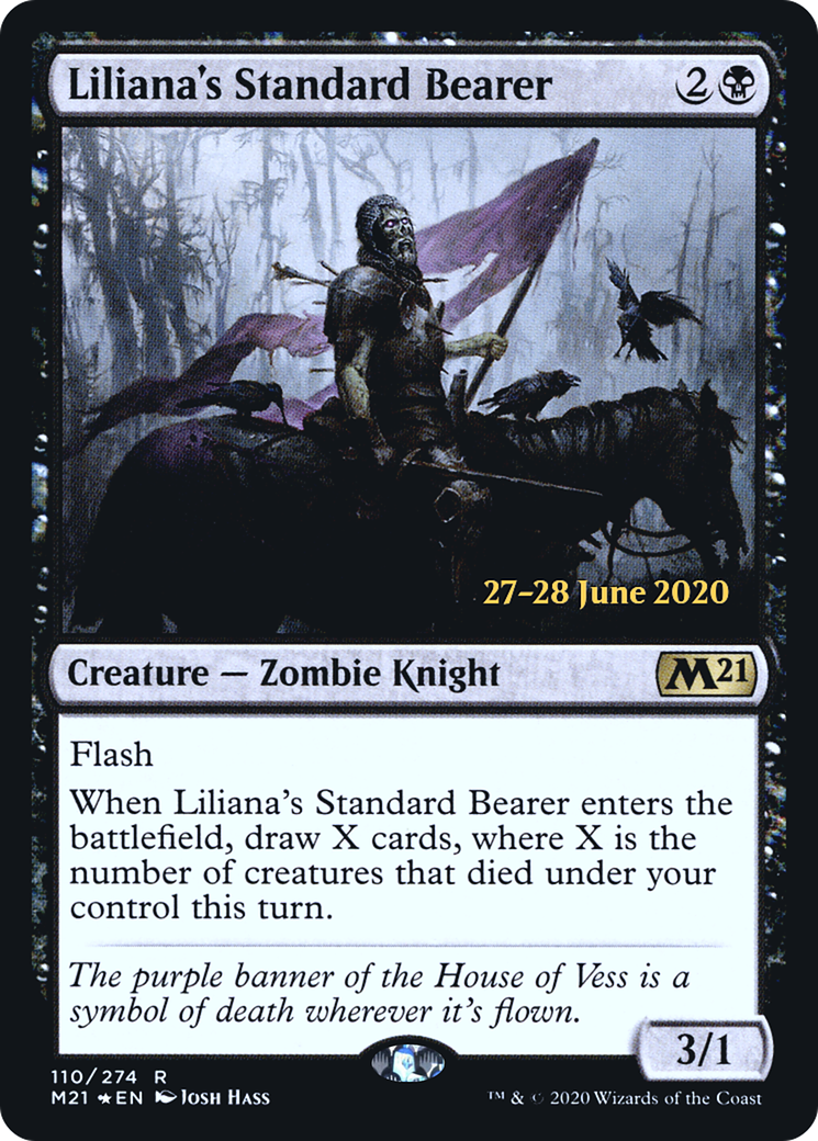 Liliana's Standard Bearer (PRE-110S) (Foil)