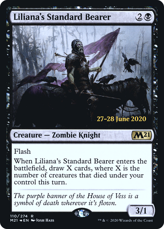 Liliana's Standard Bearer (PRE-110S) (Foil)
