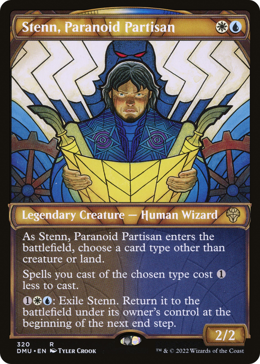 Stenn, Paranoid Partisan (DMU-320) (Showcase) (Foil)