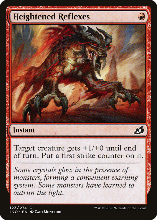 Heightened Reflexes (IKO-123) (Foil)