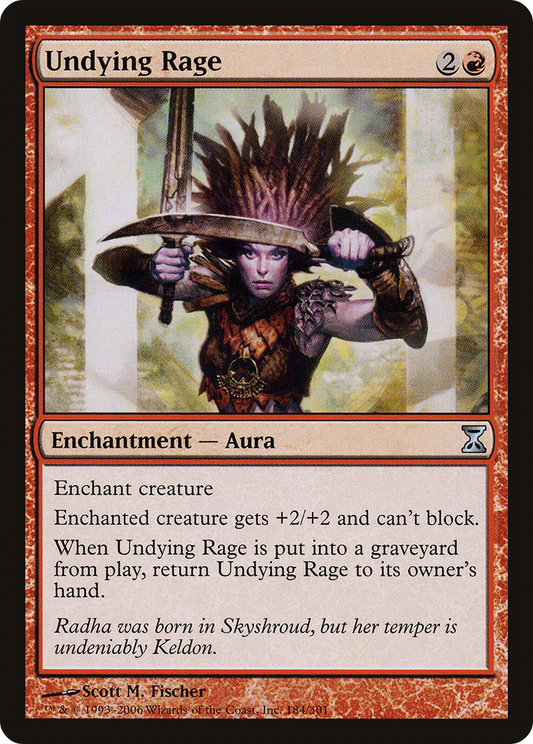 Undying Rage (TSP-184) (Foil)