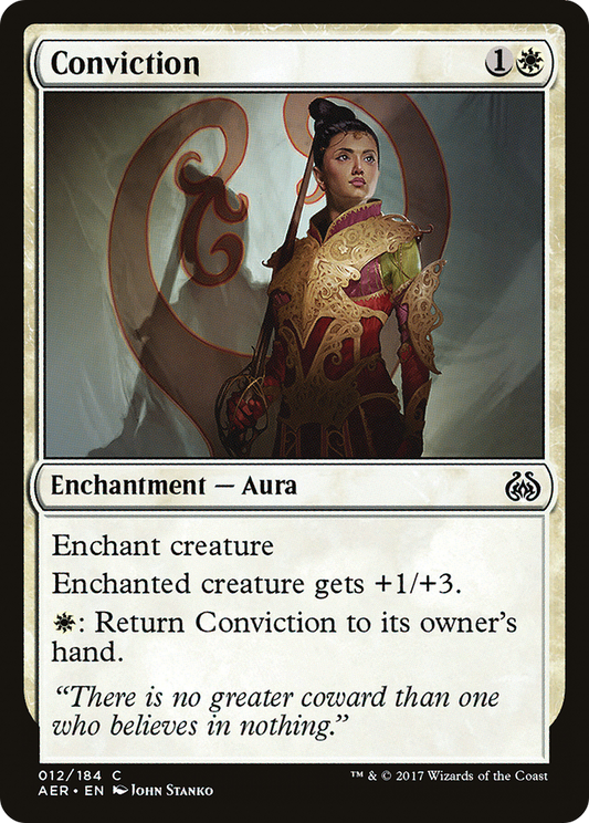 Conviction (AER-012) (Foil)