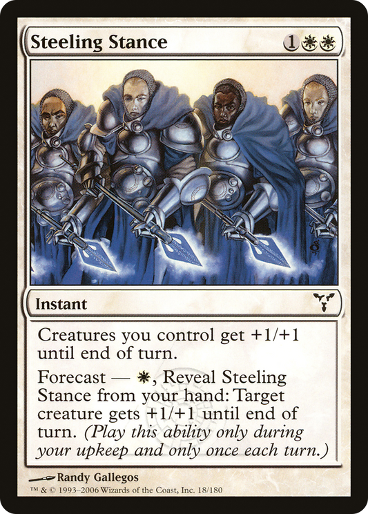 Steeling Stance (DIS-018) (Foil)