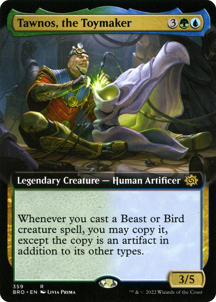 Tawnos, the Toymaker (BRO-359) (Extended Art) (Foil)