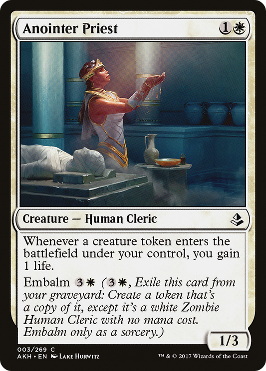 Anointer Priest (AKH-003) (Foil)
