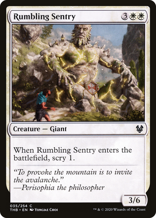 Rumbling Sentry (THB-035)