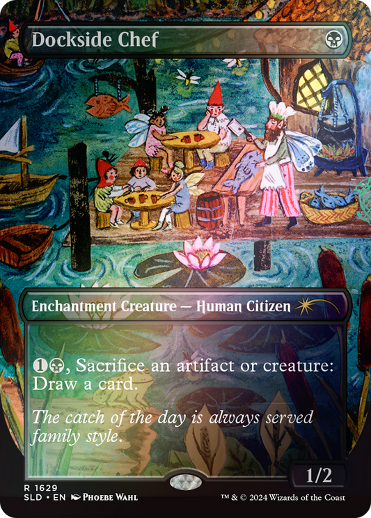 Dockside Chef (SLD-1629★) (Borderless) (Foil)