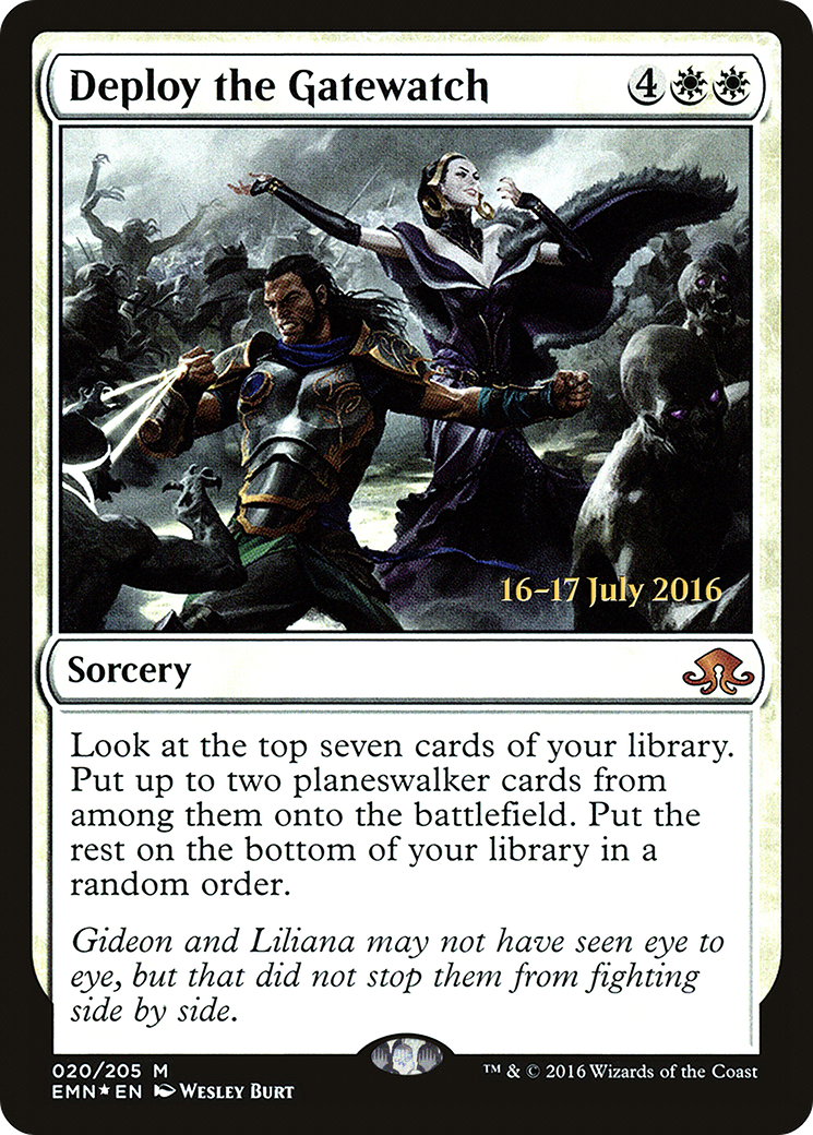 Deploy the Gatewatch (PRE-20S) (Foil)