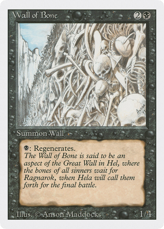 Wall of Bone (3ED-134)