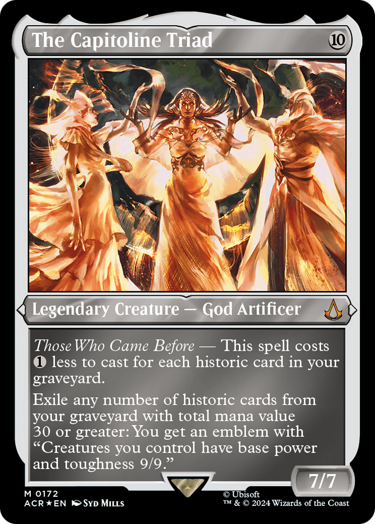 The Capitoline Triad (ACR-172) (Etched Foil)