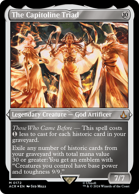 The Capitoline Triad (ACR-172) (Etched Foil)