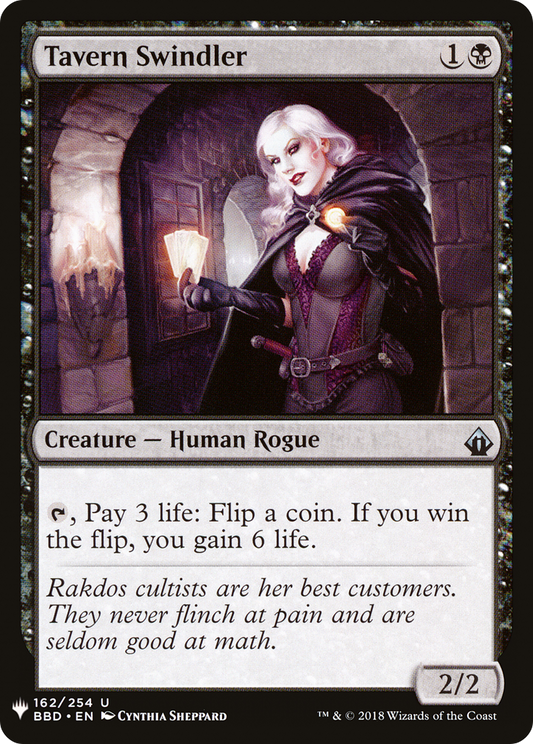 Tavern Swindler (LIST-BBD-162)
