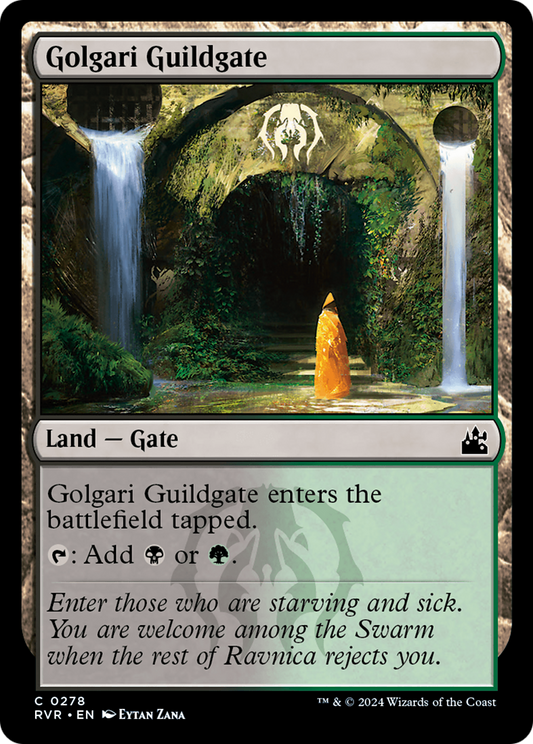 Golgari Guildgate (RVR-278) (Foil)