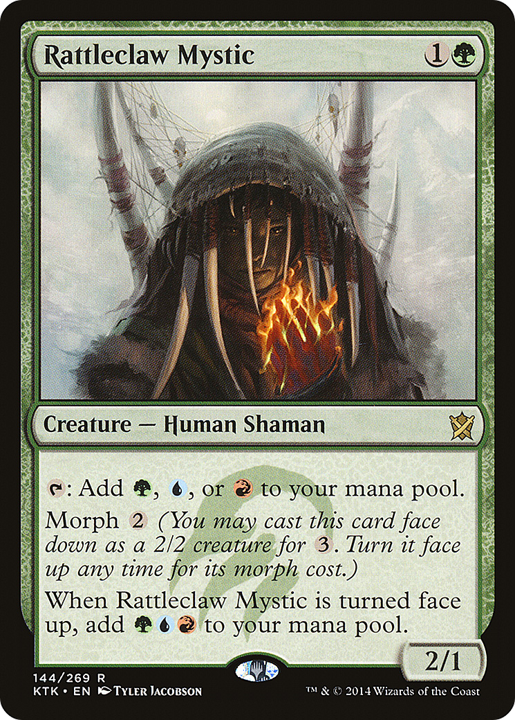 Rattleclaw Mystic (KTK-144) (Foil)