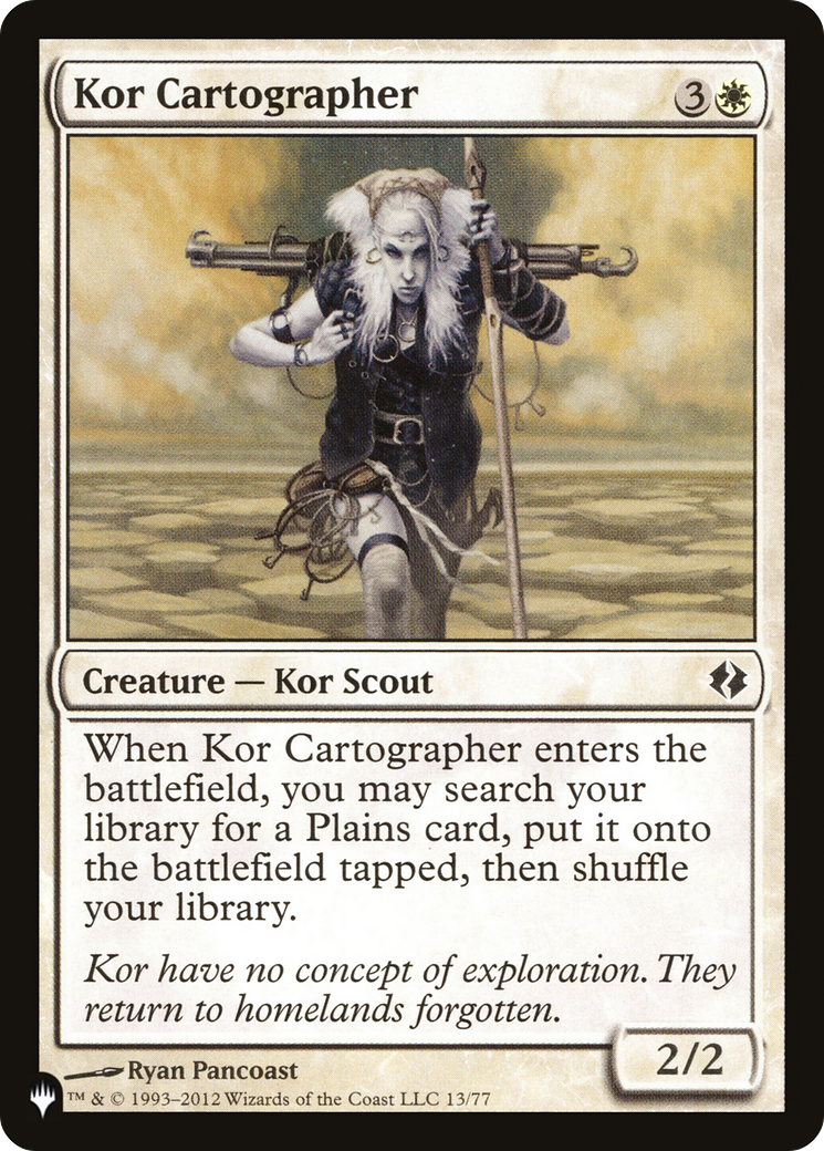 Kor Cartographer (LIST-DDI-13)