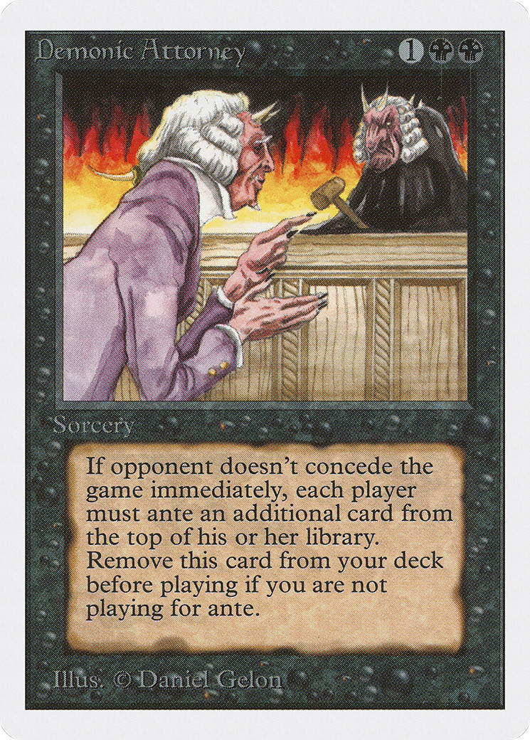 Demonic Attorney (2ED-103)