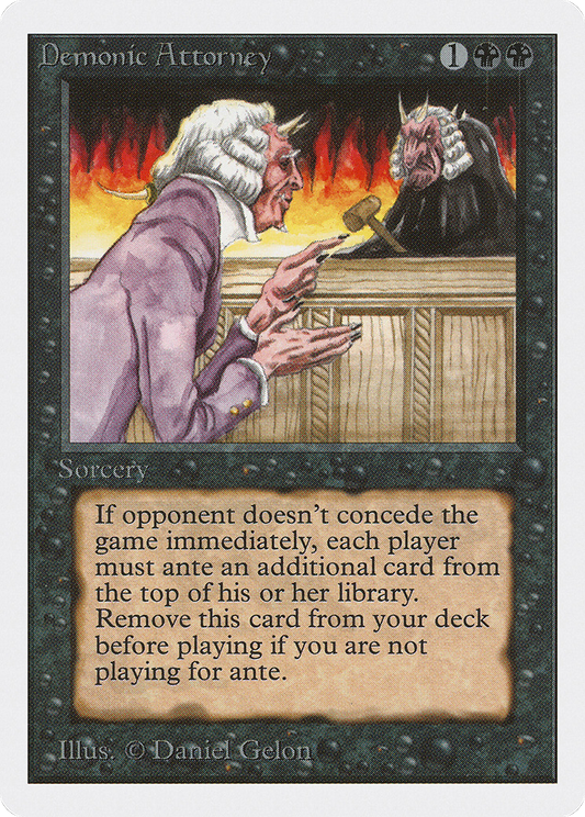 Demonic Attorney (2ED-103)