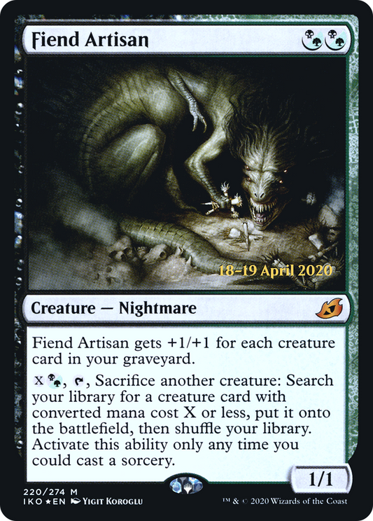 Fiend Artisan (PRE-220S) (Foil)
