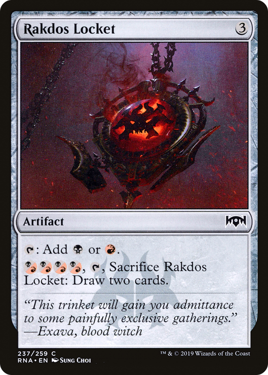 Rakdos Locket (RNA-237) (Foil)