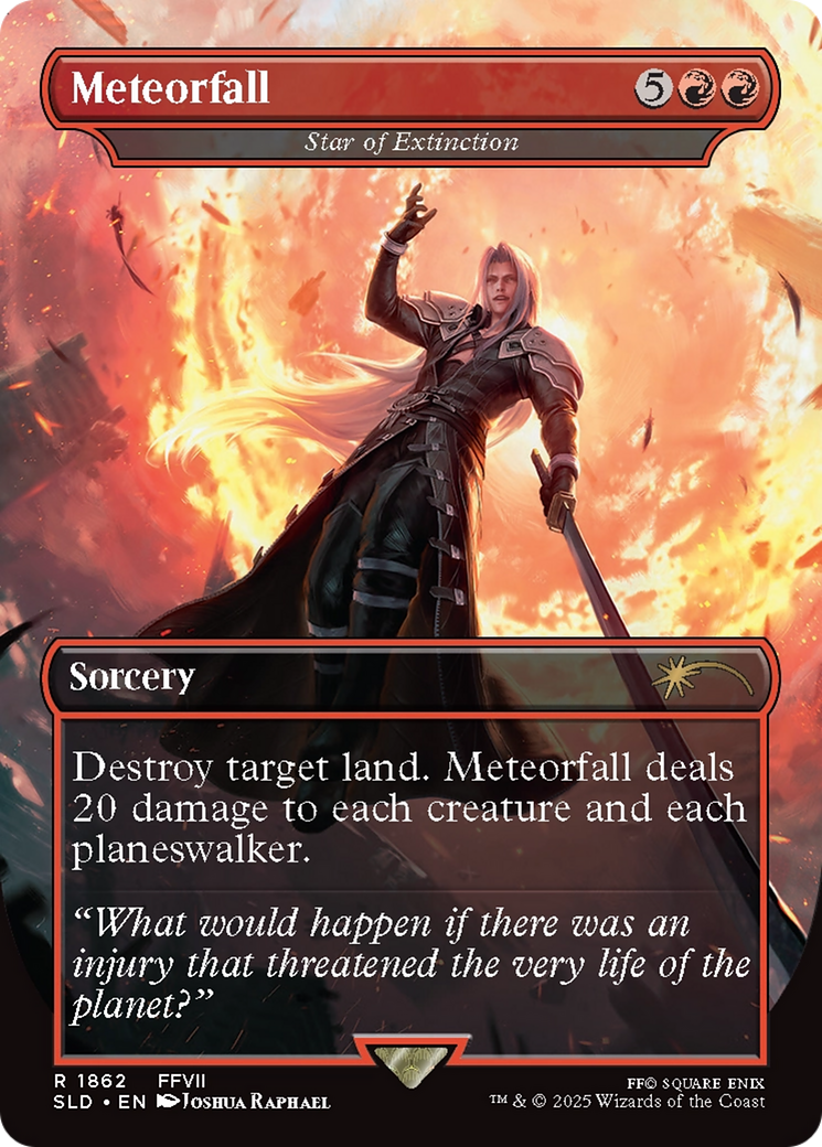 Meteorfall / Star of Extinction (SLD-1862) (Borderless)