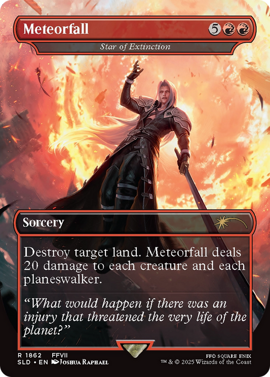 Meteorfall / Star of Extinction (SLD-1862) (Borderless)