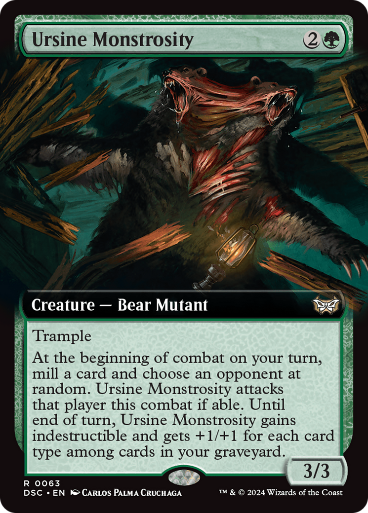 Ursine Monstrosity (DSC-063) (Extended Art)