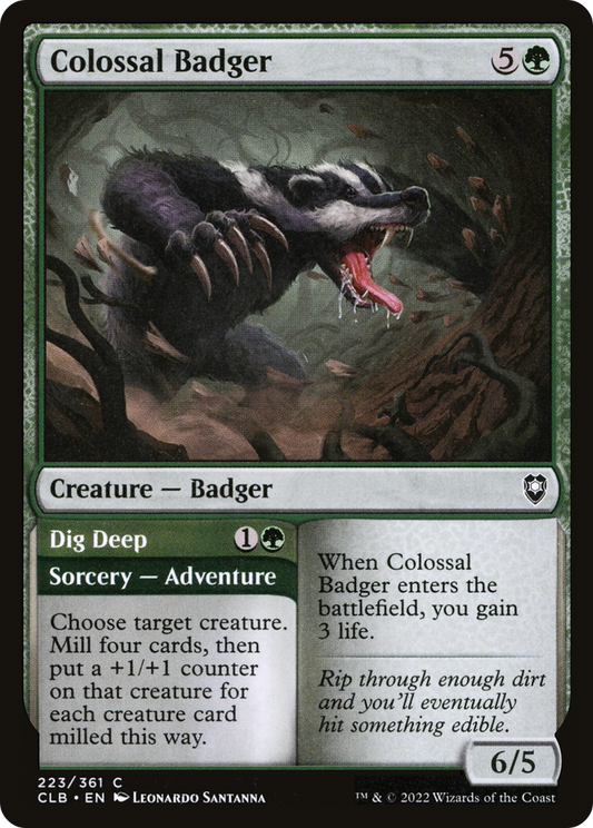 Colossal Badger // Dig Deep (CLB-223)