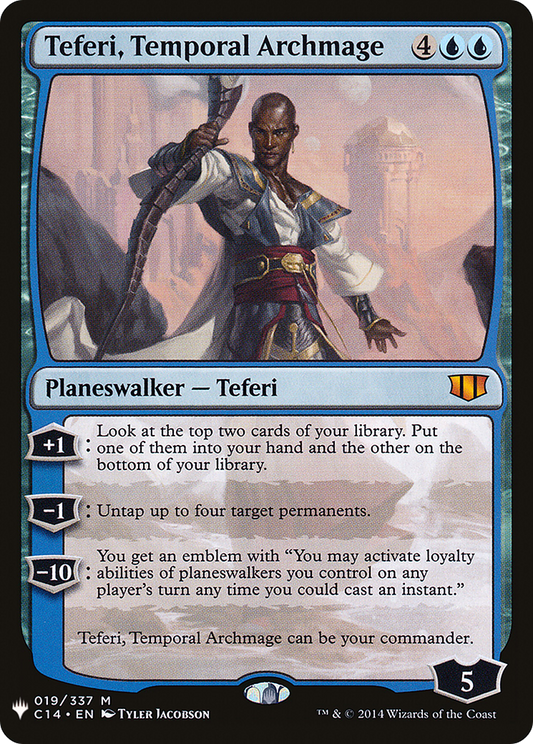 Teferi, Temporal Archmage (LIST-C14-19)