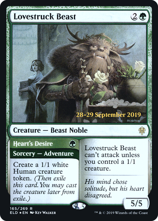 Lovestruck Beast // Heart's Desire (PRE-165S) (Foil)