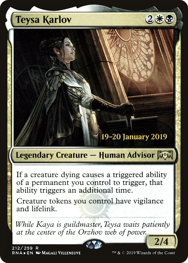 Teysa Karlov (PRE-212S) (Foil)
