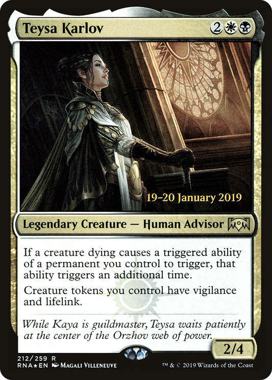 Teysa Karlov (PRE-212S) (Foil)