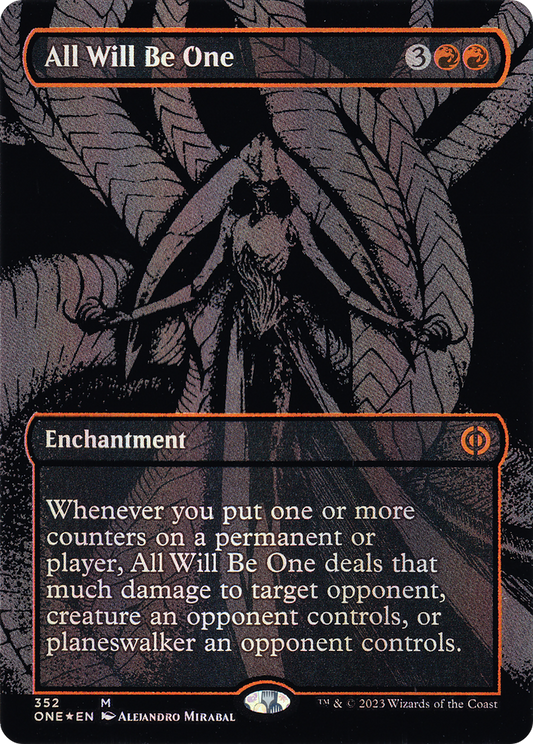 All Will Be One (ONE-352) (Borderless) (Raised Foil)