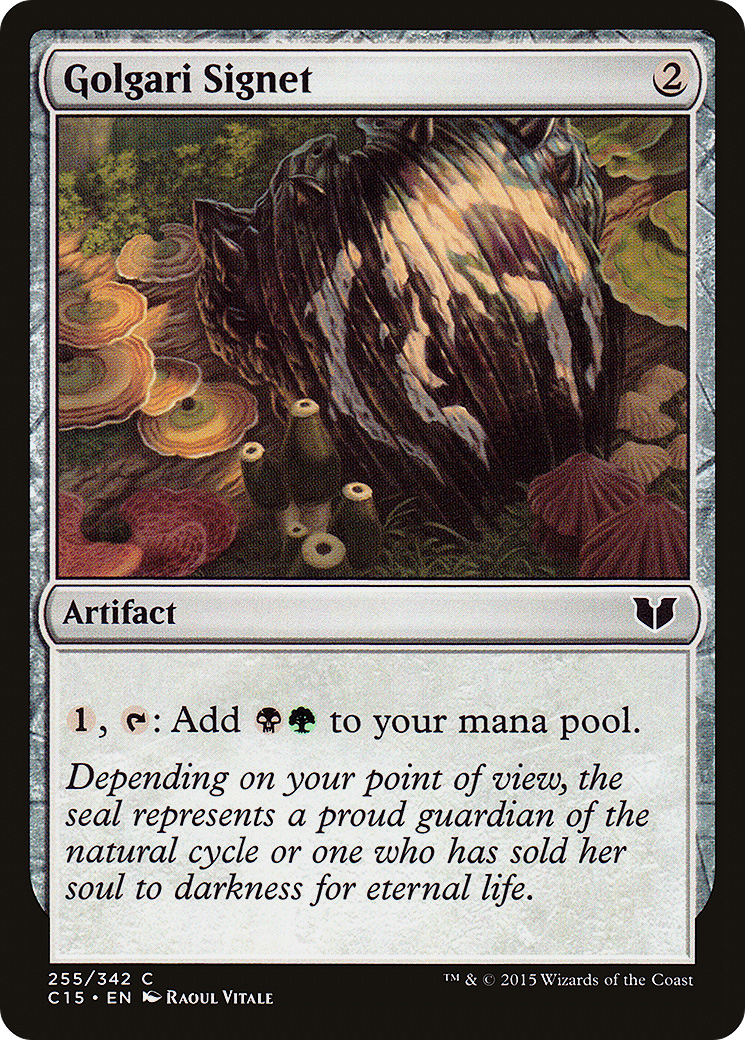 Golgari Signet (C15-255)