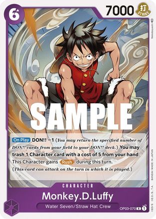 Monkey.D.Luffy (OP03-070) (Foil)