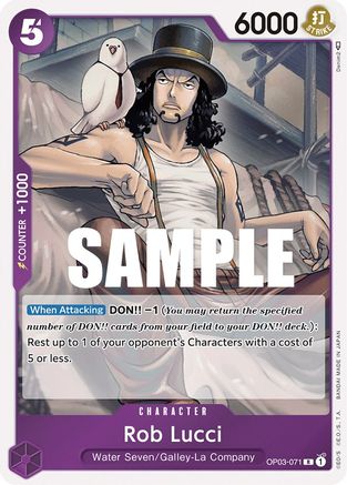 Rob Lucci (071) (OP03-071) (Foil)