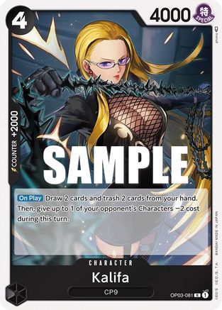 Kalifa (081) (OP03-081) (Foil)