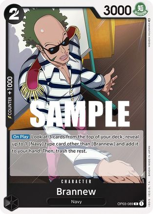 Brannew (OP03-089) (Foil)