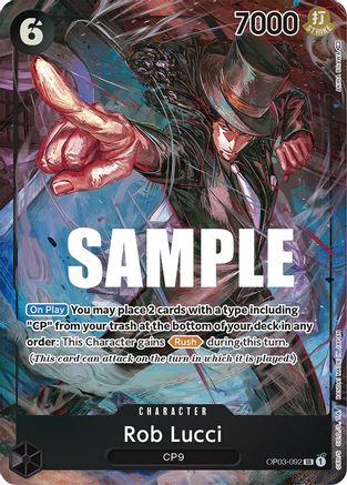 Rob Lucci (092) (Alternate Art) (OP03-092) (Foil)