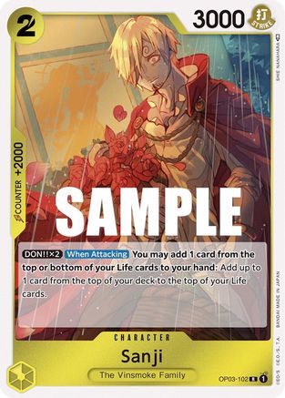 Sanji (OP03-102) (Foil)