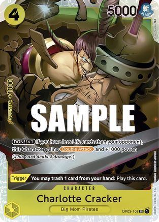 Charlotte Cracker (OP03-108) (Foil)