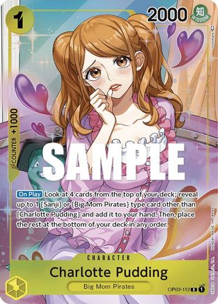 Charlotte Pudding (Alternate Art) (OP03-112) (Foil)