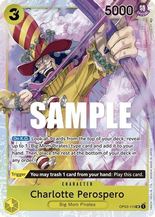 Charlotte Perospero (OP03-113) (Foil)