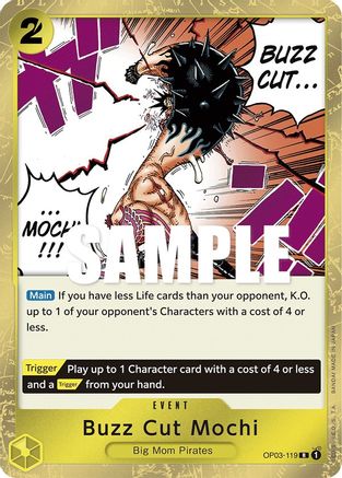 Buzz Cut Mochi (OP03-119) (Foil)