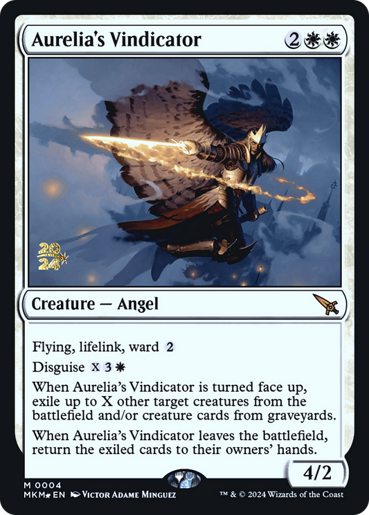 Aurelia's Vindicator (PRE-04S) (Foil)