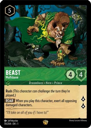 Beast - Wolfsbane (1-070) (Cold Foil)