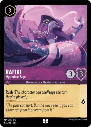 Rafiki - Mysterious Sage (1-054) (Cold Foil)