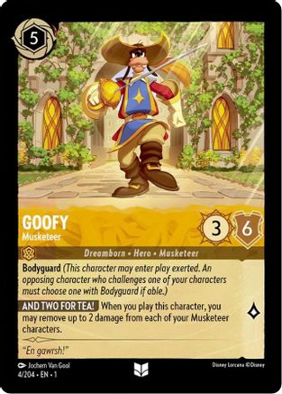 Goofy - Musketeer (1-004)