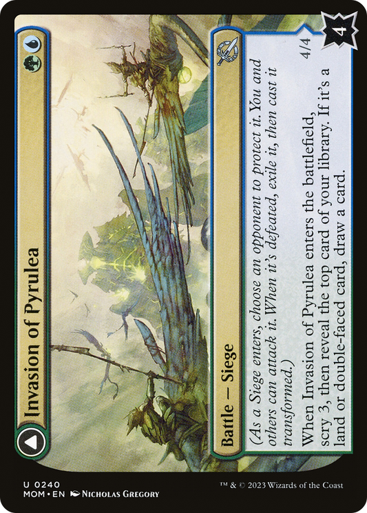 Invasion of Pyrulea // Gargantuan Slabhorn (MOM-240)