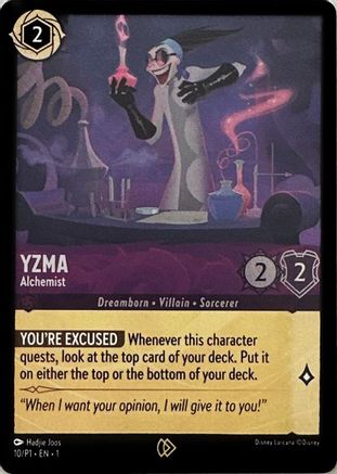 Yzma - Alchemist (DLPC-010) (Cold Foil)